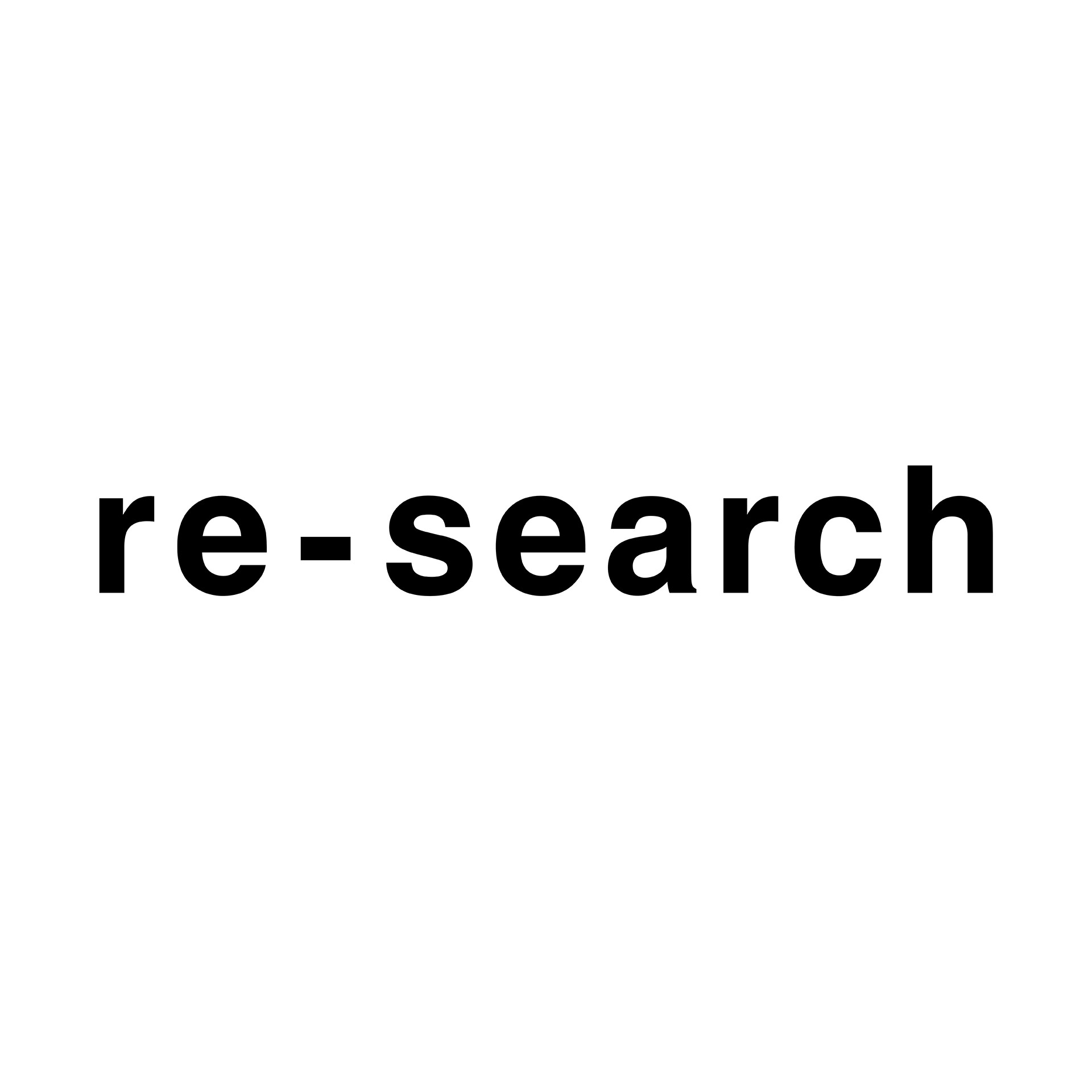 re-search