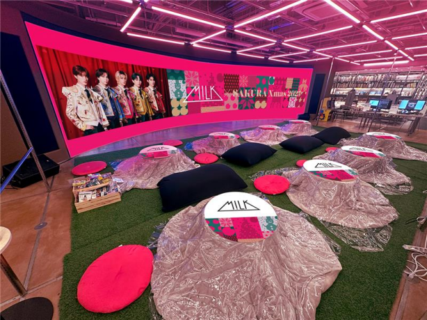 「こたつ de M!LK」 SAKURA Xmas2025にて、こたつでほっこりM!LKの時間を過ごせるイベント開催!